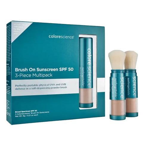 3 piece Multipack- Colorescience Unforgettable Eviroscreen Protection Brush on Shield