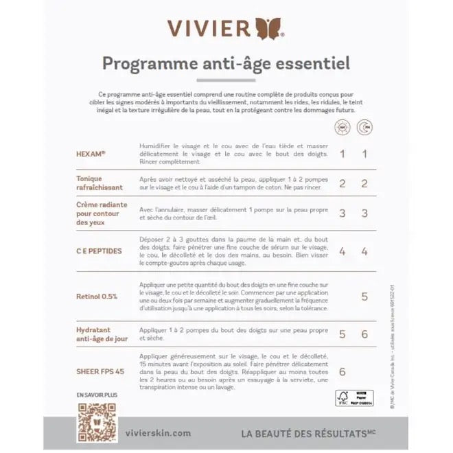 Vivier Essential Anti Aging Program